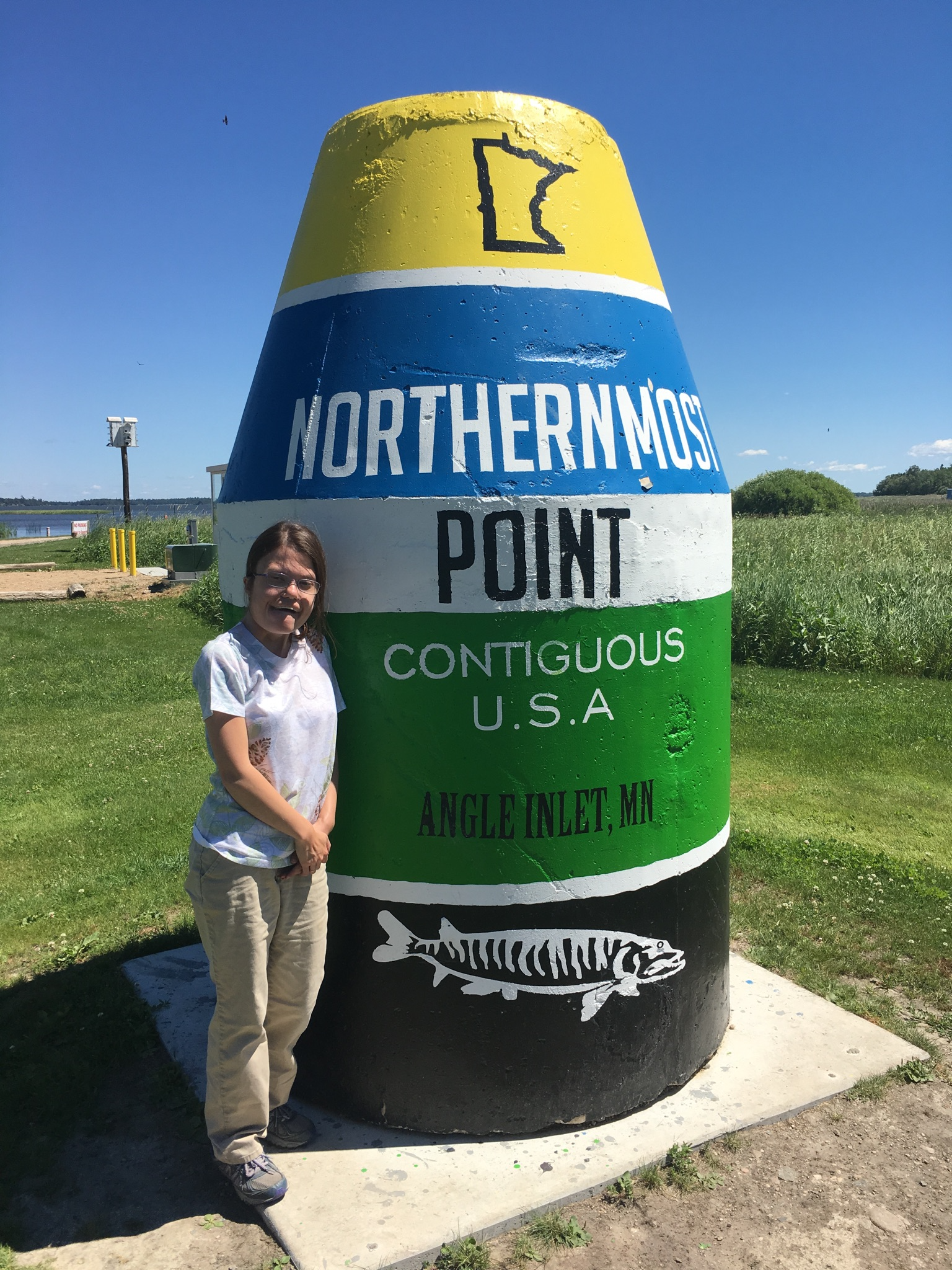 Lis at Angle Inlet, MN - Northern Most Point in MN Contiguous USA